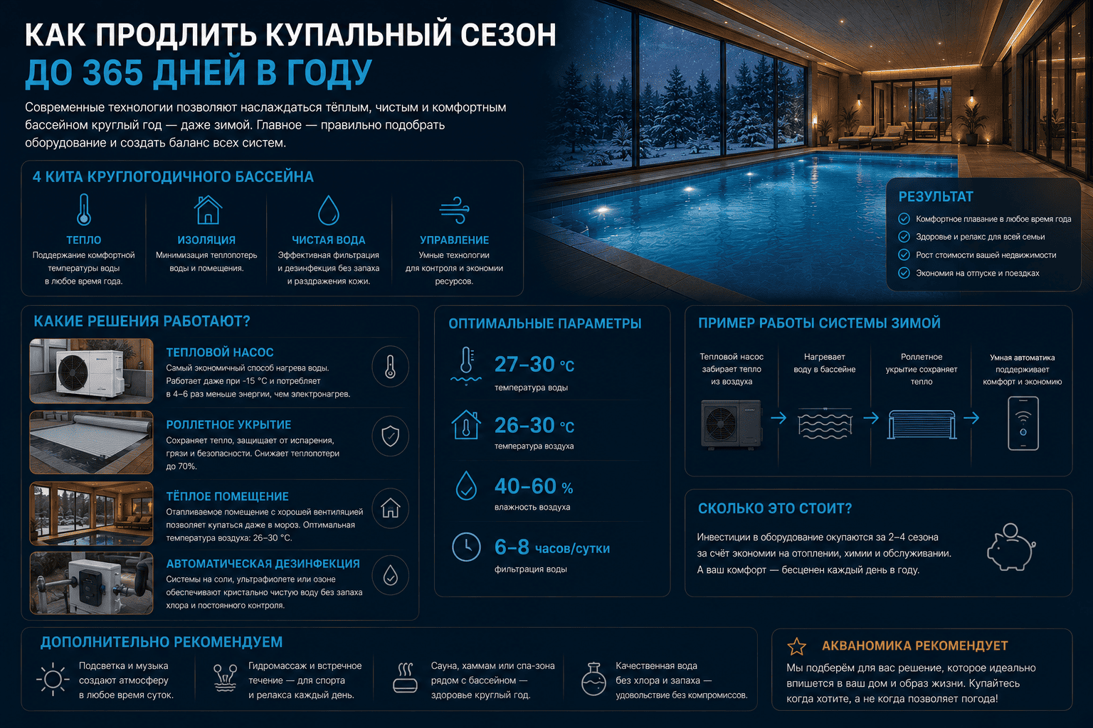 Как продлить купальный сезон до 365 дней в году